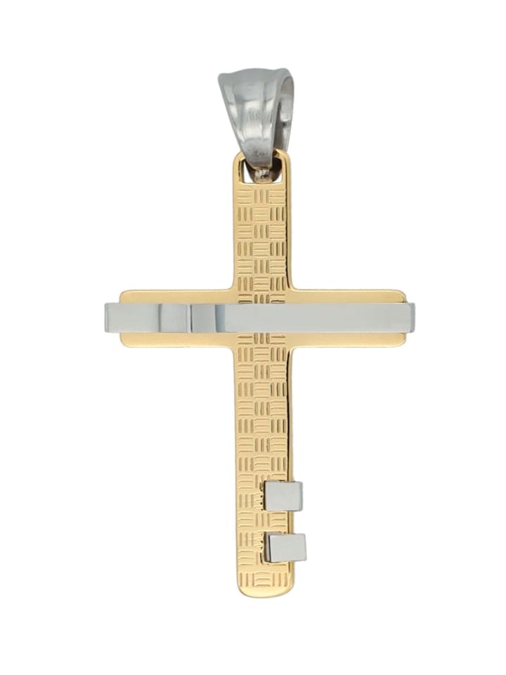 Adeliás Кулон унисекс - крест из нержавеющей стали серебристого цвета
Adeliás Кулон унисекс - крест из нержавеющей стали серебристого цвета