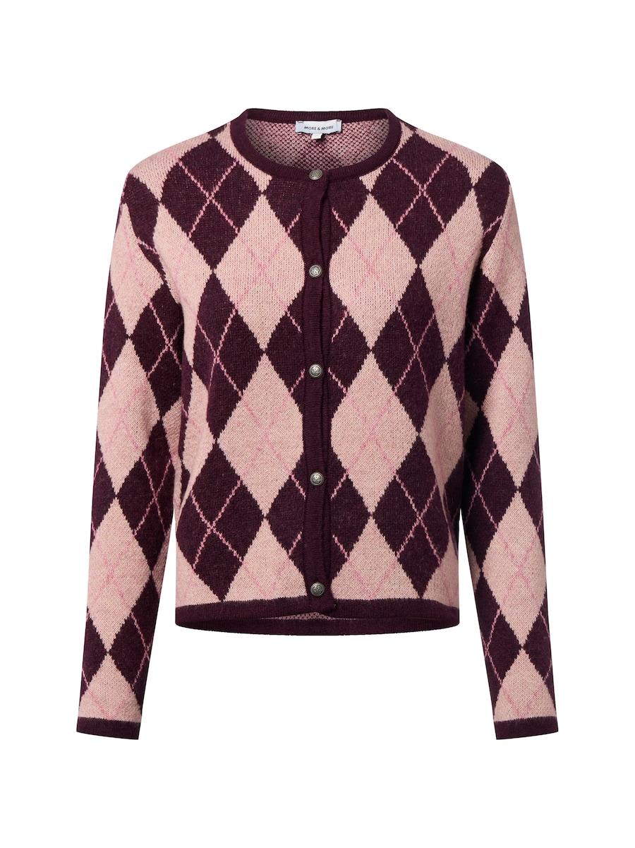 Вязаный кардиган MORE & MORE, Dusky Pink/Mottled Pink/Wine Red
Вязаный кардиган MORE & MORE, Dusky Pink/Mottled Pink/Wine Red