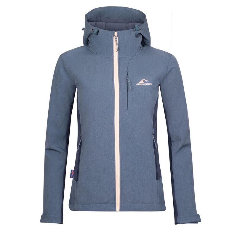 Женский походный дождевик Westfjord, цвет gletscherblau/pfirsichfarben
Женский походный дождевик Westfjord, цвет gletscherblau/pfirsichfarben