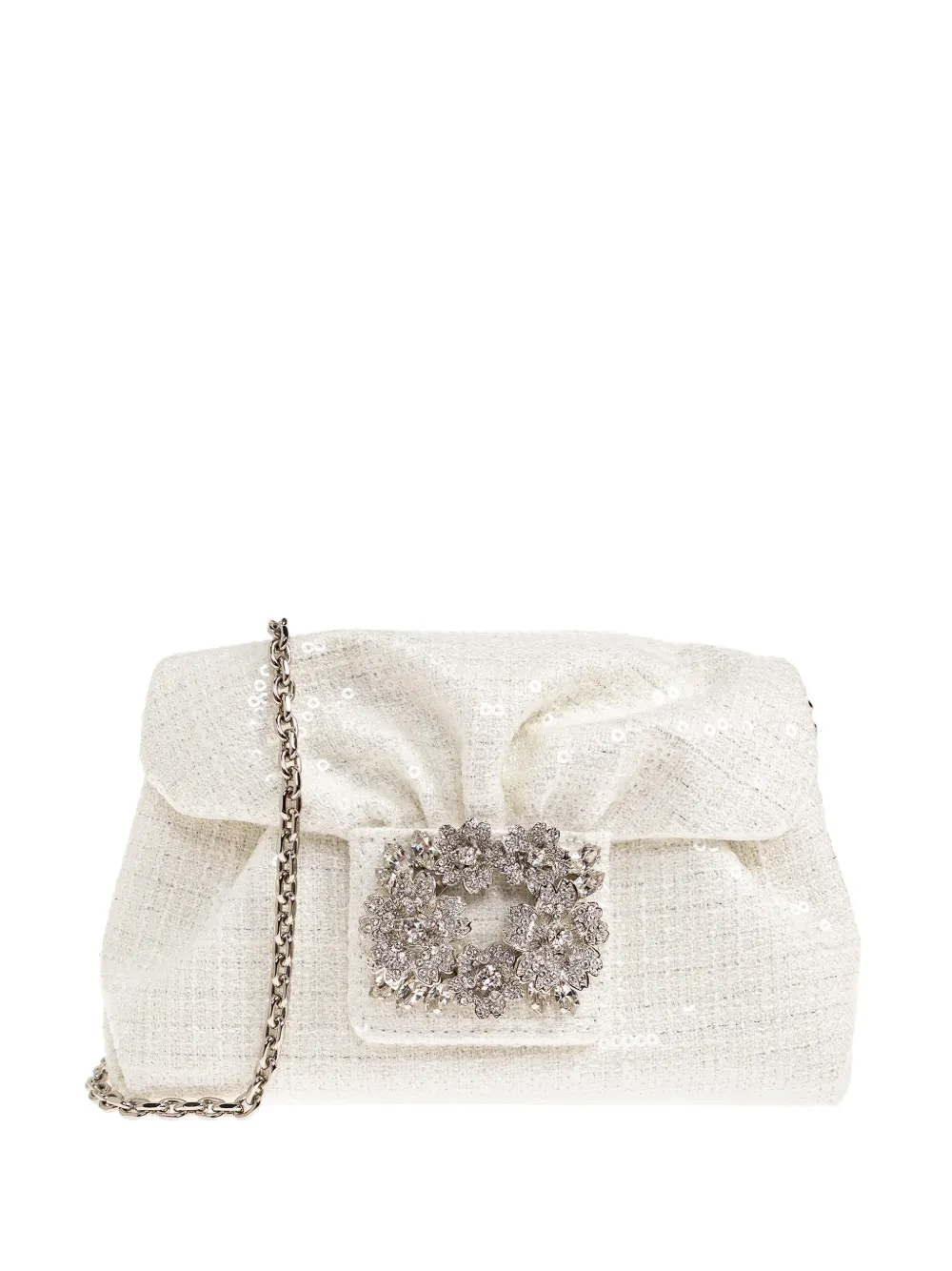 Сумка через плечо Efflorescence Roger Vivier, белый
Сумка через плечо Efflorescence Roger Vivier, белый