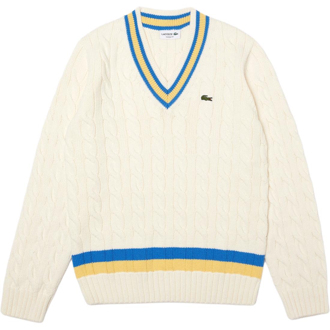 LACOSTE Свитер мужской белый
LACOSTE Свитер мужской белый