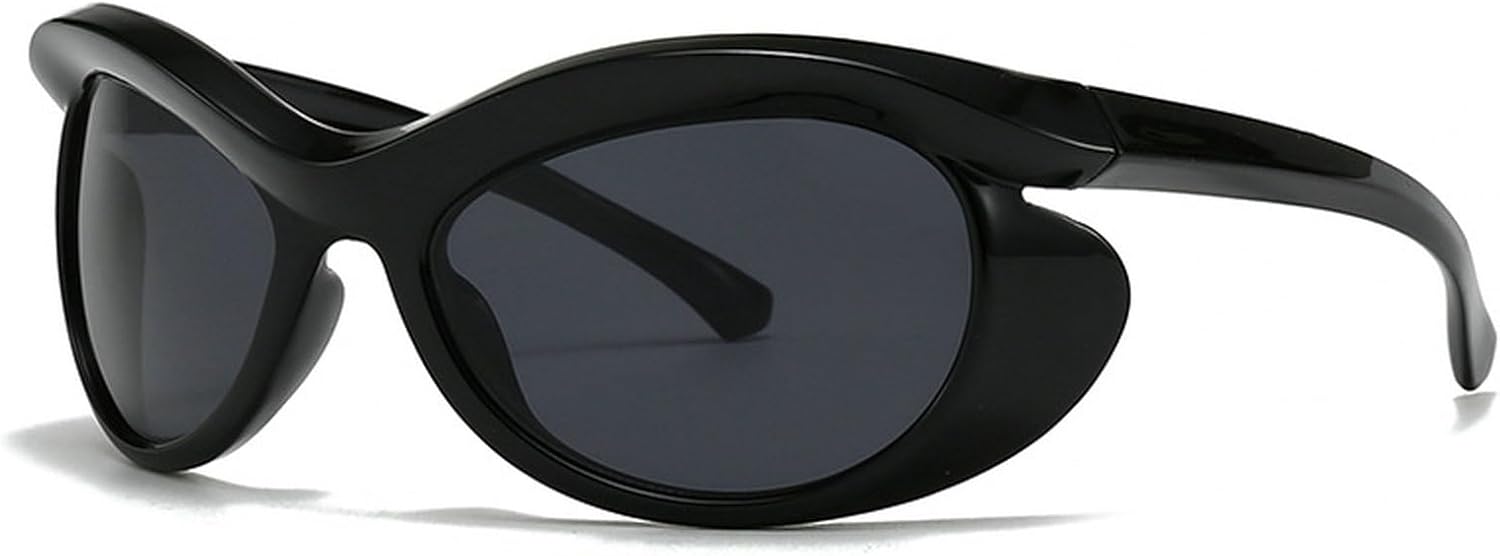 Модные солнцезащитные очки большого размера «кошачий глаз» для женщин и мужчин, стильные солнцезащитные очки-щитки с защитой от УФ-излучения, обтекаемой формы mincl, Black
Модные солнцезащитные очки большого размера «кошачий глаз» для женщин и мужчин, стильные солнцезащитные очки-щитки с защитой от УФ-излучения, обтекаемой формы mincl, Black