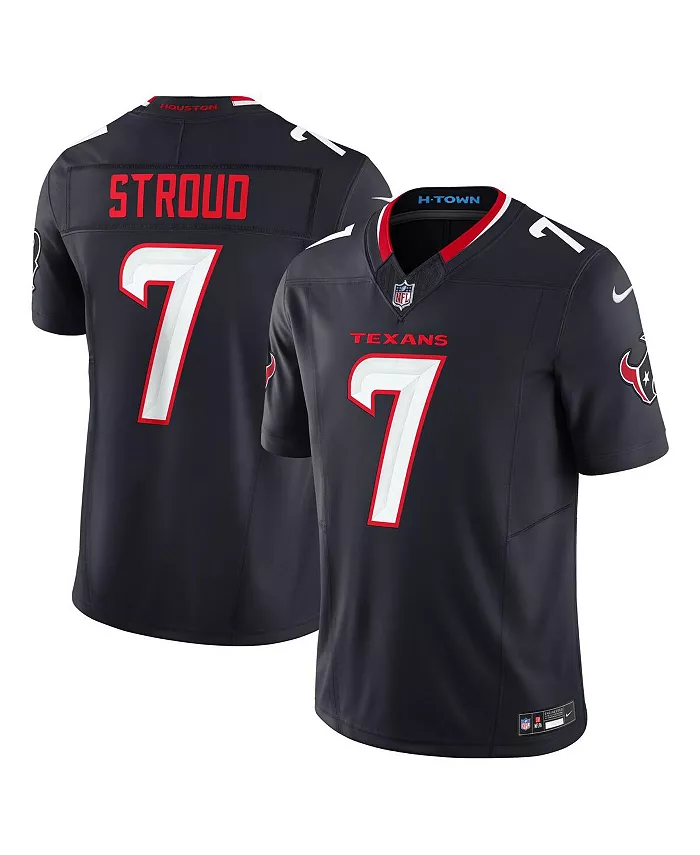 Мужская ограниченная джерси Houston Texans Vapor F.U.S.E. C.J. Stroud в синем цвете Nike
Мужская ограниченная джерси Houston Texans Vapor F.U.S.E. C.J. Stroud в синем цвете Nike