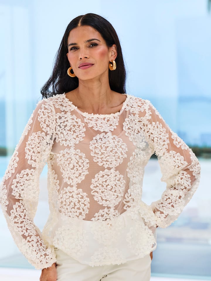 Heine Кружевная футболка цвета экрю, Белый, Heine Кружевная футболка цвета экрю
Heine Кружевная футболка цвета экрю, Белый, Heine Кружевная футболка цвета экрю