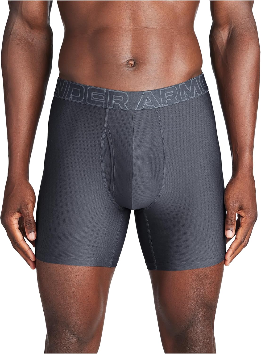 Under Armour мужские боксеры Multi-pack Performance Tech Mesh Boxerjock, длина по внутреннему шву 6 дюймов, комфорт на весь день, Downpour Gray 3 Pack
Under Armour мужские боксеры Multi-pack Performance Tech Mesh Boxerjock, длина по внутреннему шву 6 дюймов, комфорт на весь день, Downpour Gray 3 Pack