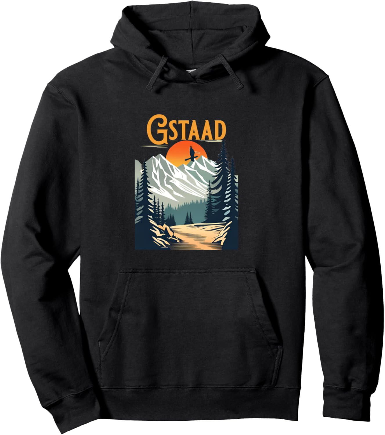 Винтажная походная толстовка Gstaad Souvenir Gstaad Switzerland Hiking Clothes Co., черный
Винтажная походная толстовка Gstaad Souvenir Gstaad Switzerland Hiking Clothes Co., черный