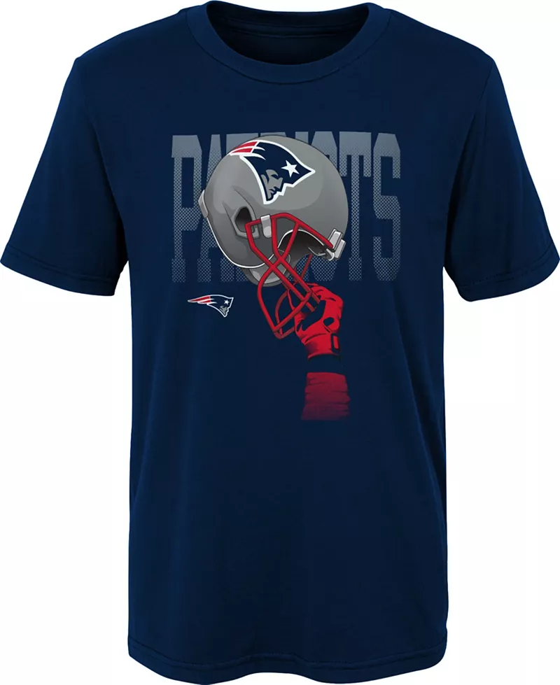 Одежда команды НФЛ для мальчиков, футболка New England Patriots Helmets, темно-синяя футболка NFL Team Apparel
Одежда команды НФЛ для мальчиков, футболка New England Patriots Helmets, темно-синяя футболка NFL Team Apparel