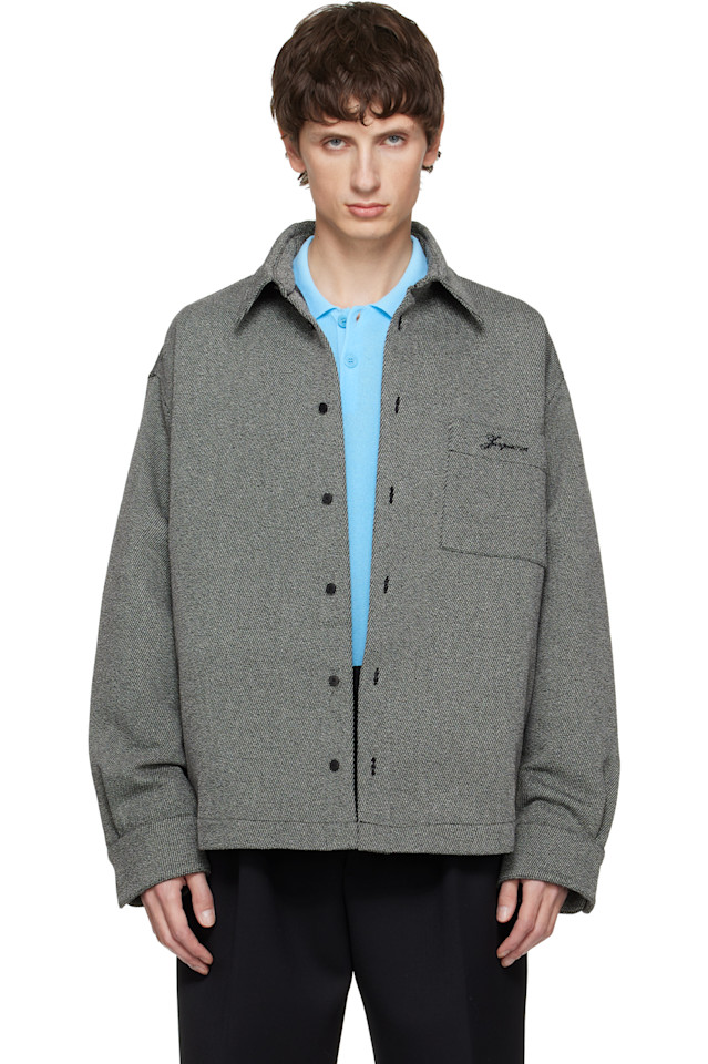 Jacquemus Серая рубашка "Молино"
Jacquemus Серая рубашка "Молино"