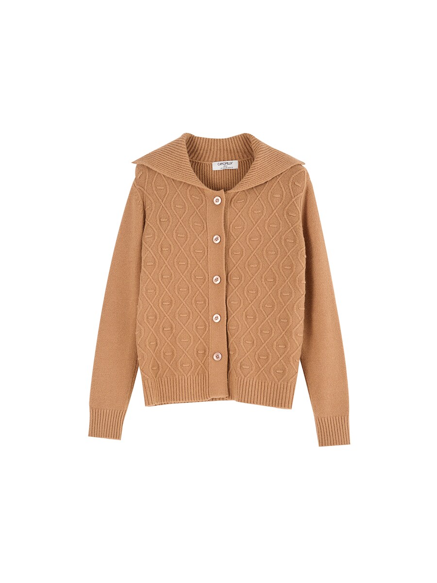Вязаный кардиган Camomilla Italia Carys, бежевый
Вязаный кардиган Camomilla Italia Carys, бежевый
