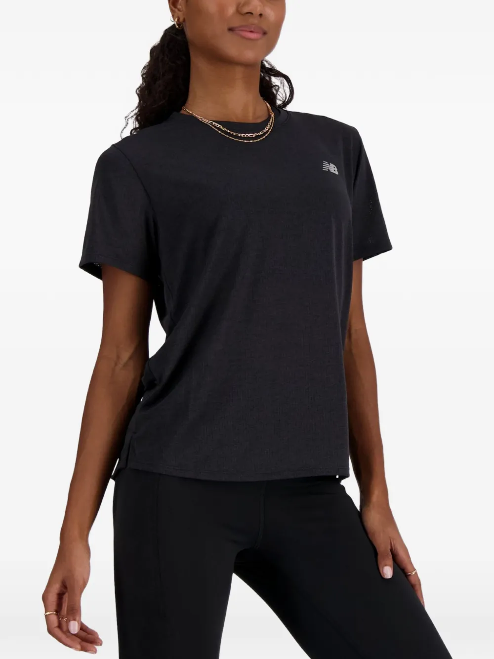 Футболка с логотипом New Balance, черный
Футболка с логотипом New Balance, черный