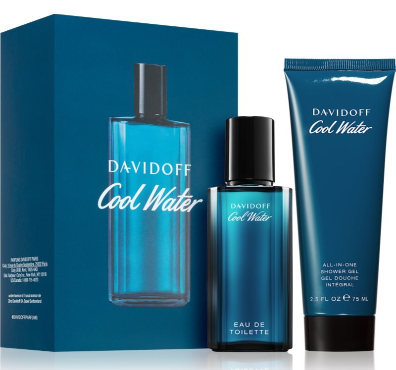 Davidoff Cool Water, набор туалетная вода 40 мл и гель для душа 75 мл
Davidoff Cool Water, набор туалетная вода 40 мл и гель для душа 75 мл