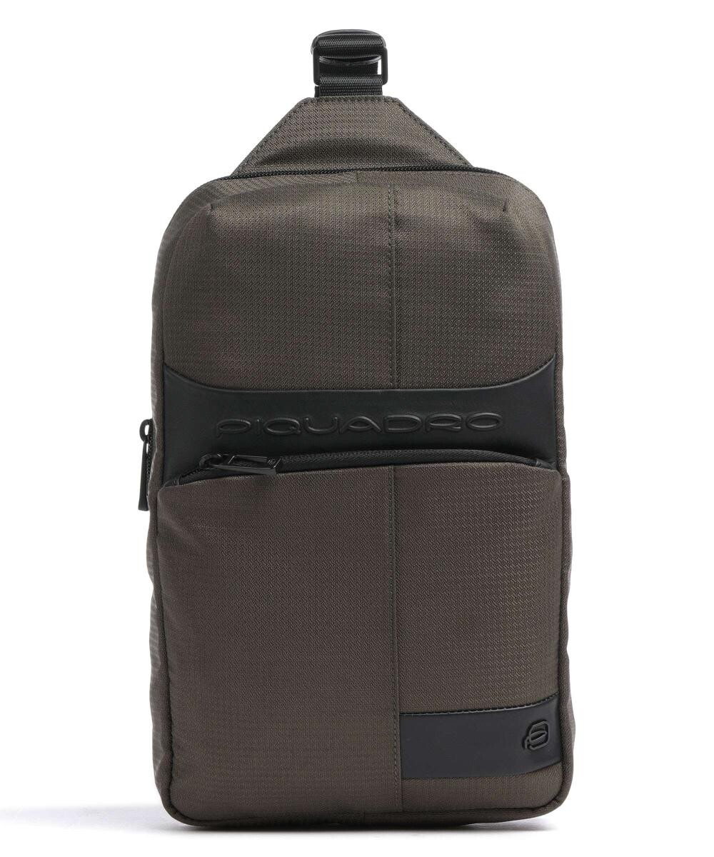 Шерстяная сумка-слинг из мелкозернистой яловой кожи. Piquadro, хаки
Шерстяная сумка-слинг из мелкозернистой яловой кожи. Piquadro, хаки