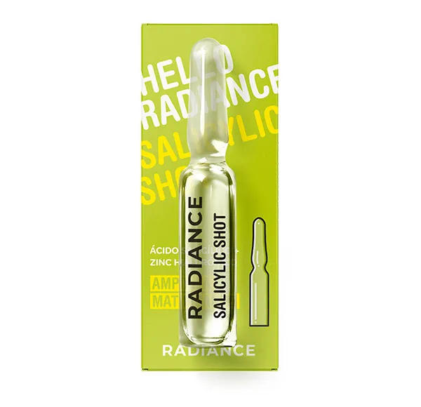 Ампула, сокращающая поры Salicylic Shot Radiance, 2 ml
Ампула, сокращающая поры Salicylic Shot Radiance, 2 ml
