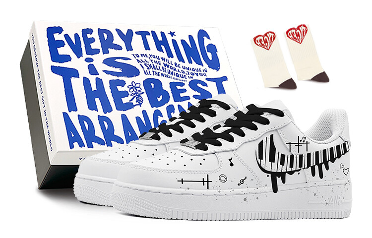 Кроссовки Nike Air Force 1 Skateboarding Shoes Women's Low-top Black, черный/белый
Кроссовки Nike Air Force 1 Skateboarding Shoes Women's Low-top Black, черный/белый