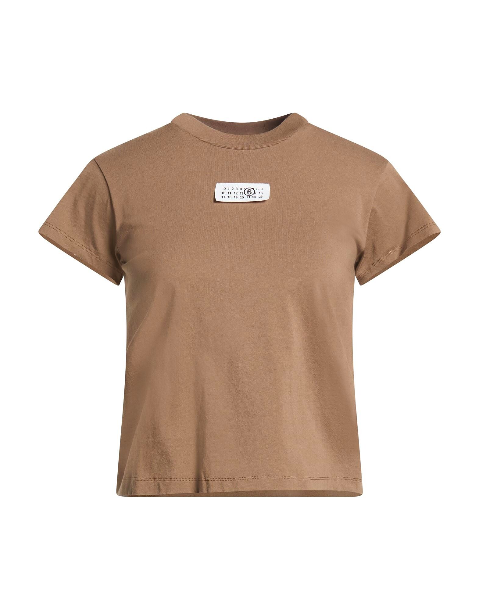 Футболка Mm6 Maison Margiela, коричневый
Футболка Mm6 Maison Margiela, коричневый