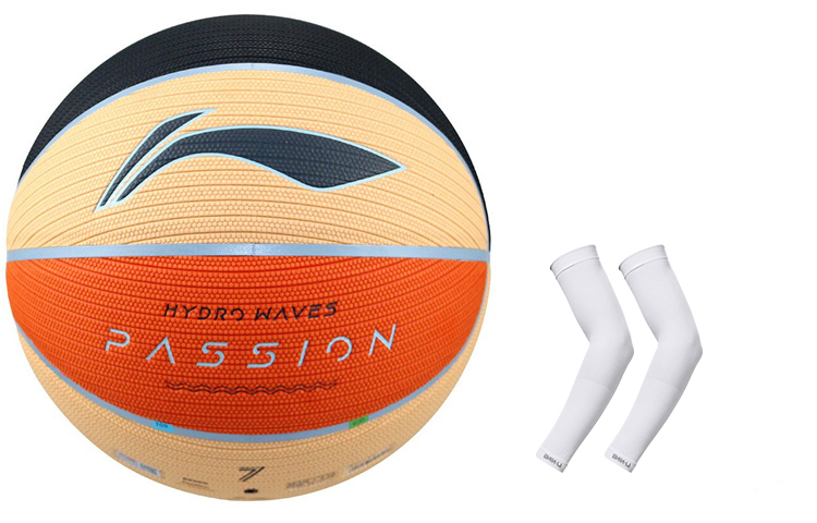 LINING Баскетбольный мяч Badfive PU черный оранжевый размер 7 тренировочный unisex
LINING Баскетбольный мяч Badfive PU черный оранжевый размер 7 тренировочный unisex