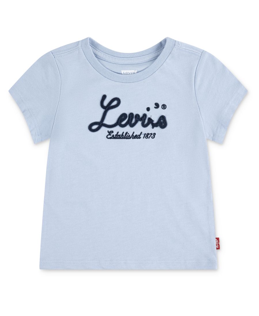 Детская футболка для девочек 2T-4T с коротким рукавом и логотипом Levi's, Light Blue, Синий, Детская футболка для девочек 2T-4T с коротким рукавом и логотипом Levi's, Light Blue
Детская футболка для девочек 2T-4T с коротким рукавом и логотипом Levi's, Light Blue, Синий, Детская футболка для девочек 2T-4T с коротким рукавом и логотипом Levi's, Light Blue