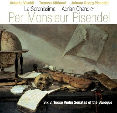CD диск Vivaldi / Albinoni / Chandler / Serenissima: Per Monsieur Pisendel: 6 Virtuoso Violin Stas
CD диск Vivaldi / Albinoni / Chandler / Serenissima: Per Monsieur Pisendel: 6 Virtuoso Violin Stas