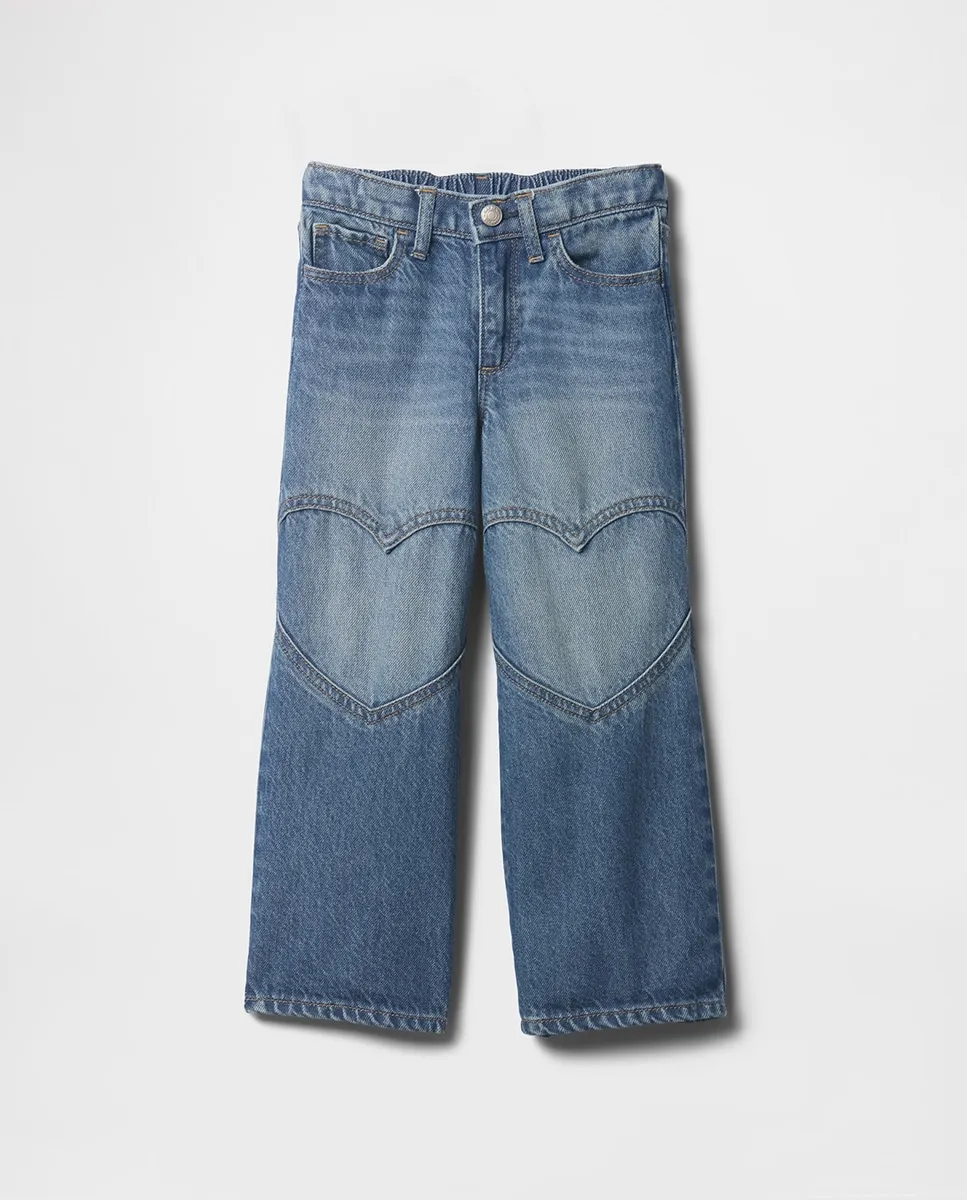 Джинсы для младенцев с кнопкой-щелкой Gap, синий
Джинсы для младенцев с кнопкой-щелкой Gap, синий