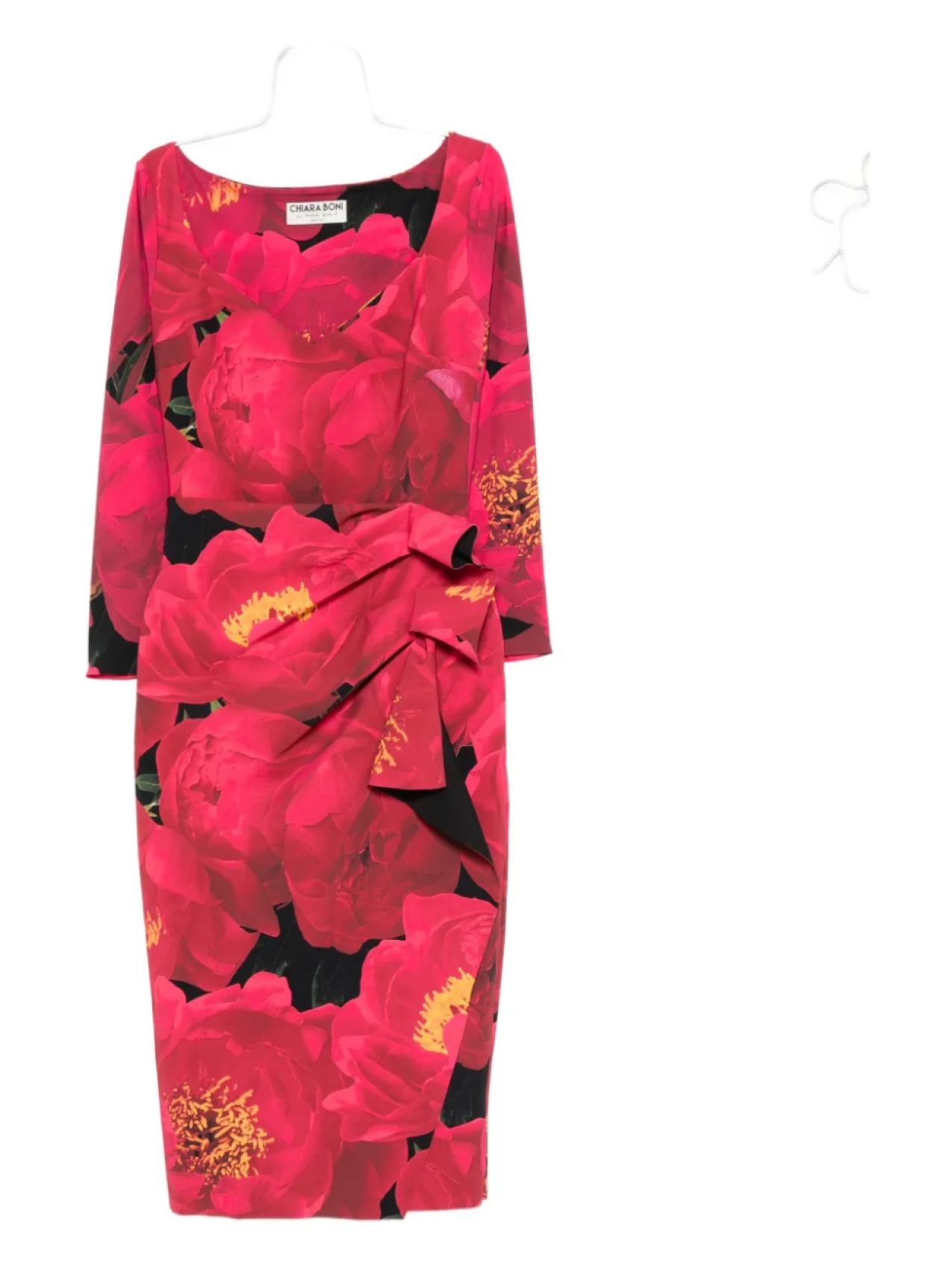 CHIARA BONI La Petite Robe драпированное платье с цветочным принтом, розовый
CHIARA BONI La Petite Robe драпированное платье с цветочным принтом, розовый