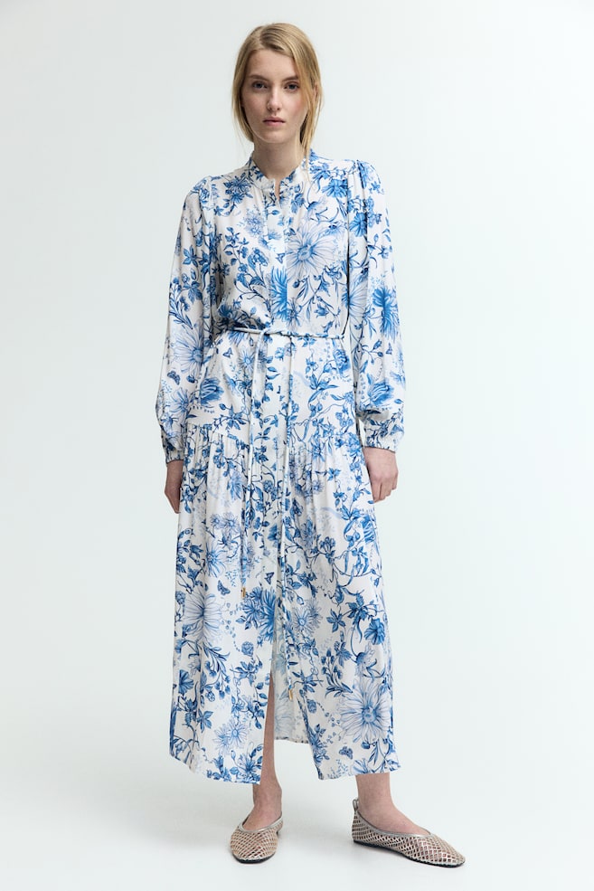 Длинное платье с рукавами-фонариками H&M, мультиколор
Длинное платье с рукавами-фонариками H&M, мультиколор