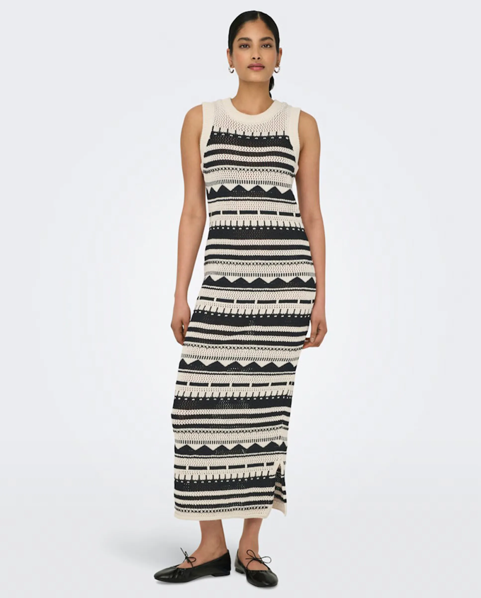 Платье без рукавов с принтом Only, белый
Платье без рукавов с принтом Only, белый