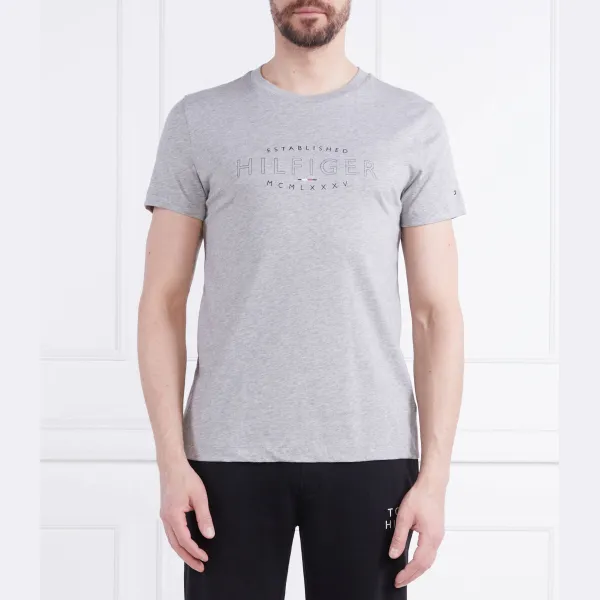 Футболка узкого кроя с логотипом Hilfiger Tommy Hilfiger, серый
Футболка узкого кроя с логотипом Hilfiger Tommy Hilfiger, серый