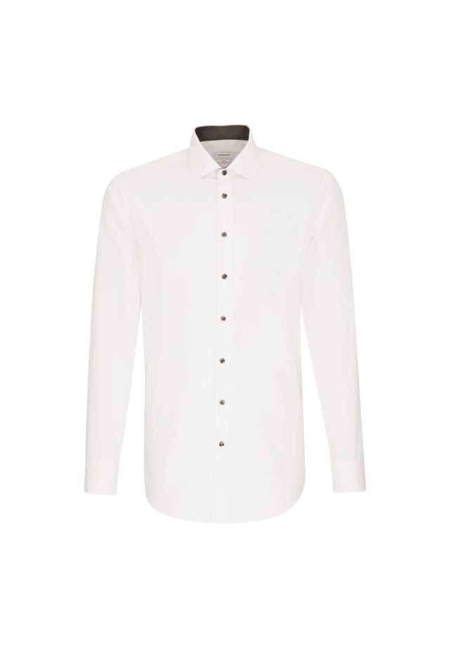 Деловая рубашка узкая Seidensticker, белый
Деловая рубашка узкая Seidensticker, белый