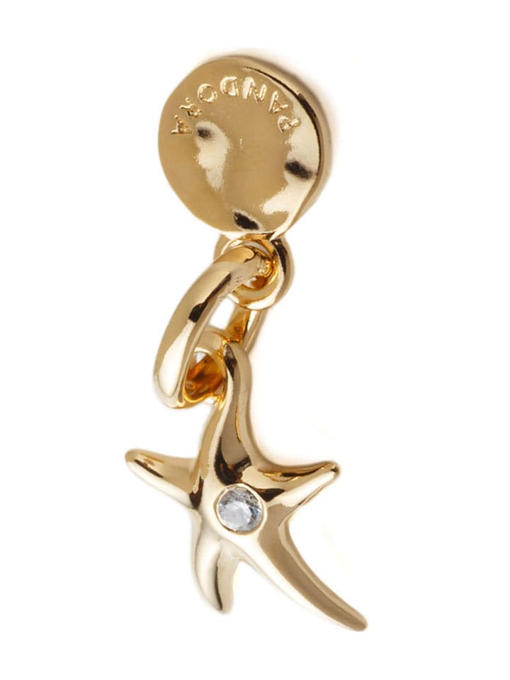 Позолоченный кулон с драгоценными камнями Pandora
Позолоченный кулон с драгоценными камнями Pandora