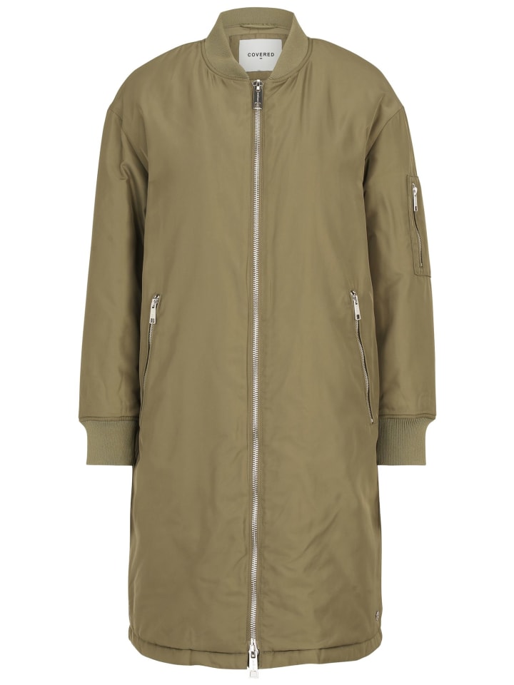 Куртка-бомбер Bella2 L60395CO оливкового цвета COVERED
Куртка-бомбер Bella2 L60395CO оливкового цвета COVERED