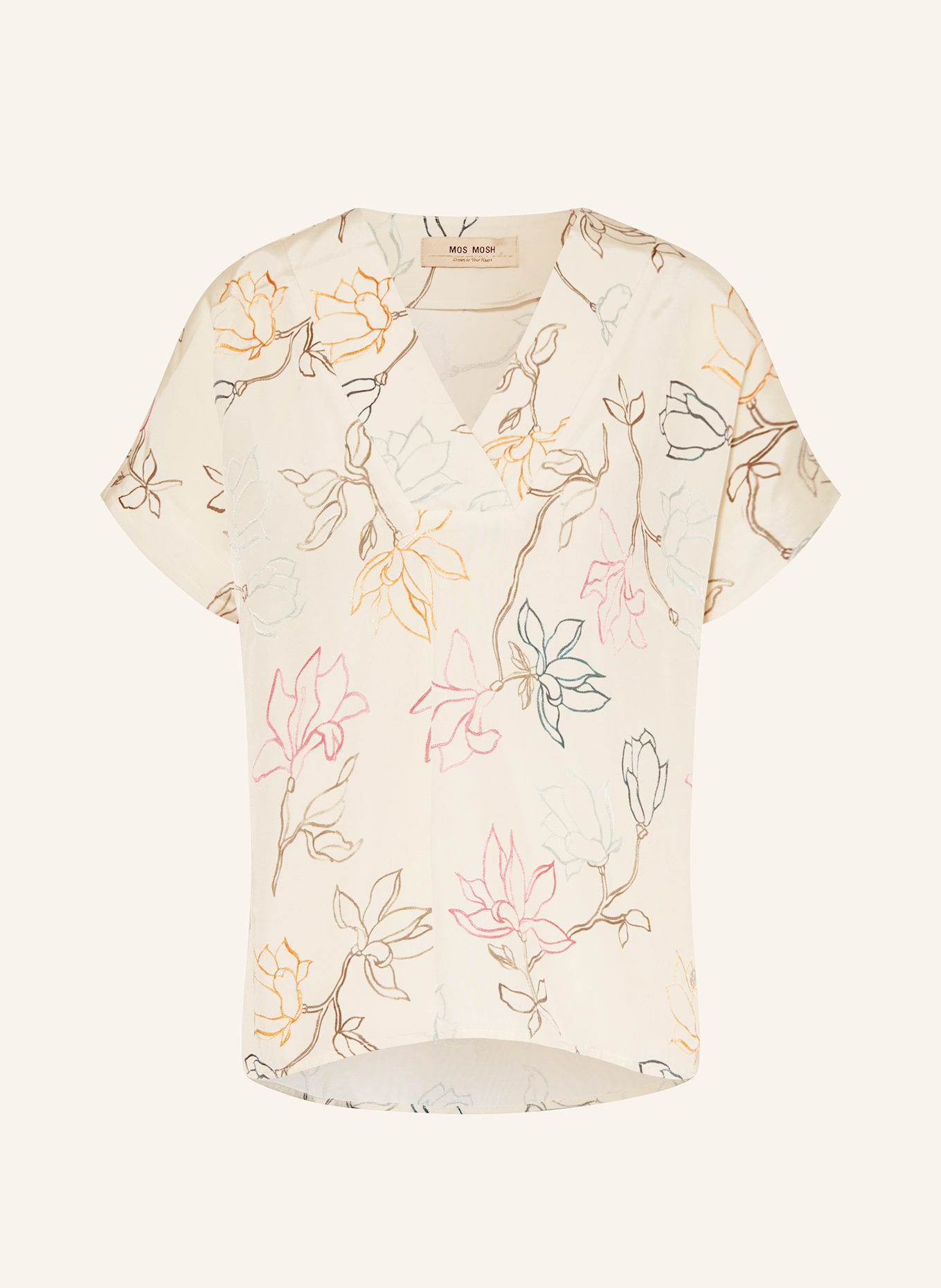 Блузка рубашка mmmargie Mos Mosh, экрю
Блузка рубашка mmmargie Mos Mosh, экрю