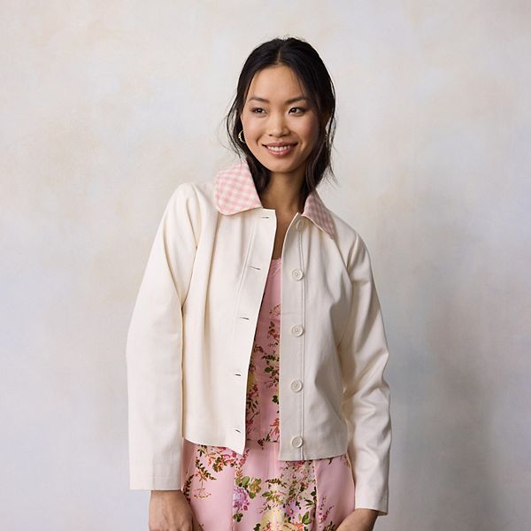 Женская укороченная куртка из твила Lc Lauren Conrad
Женская укороченная куртка из твила Lc Lauren Conrad