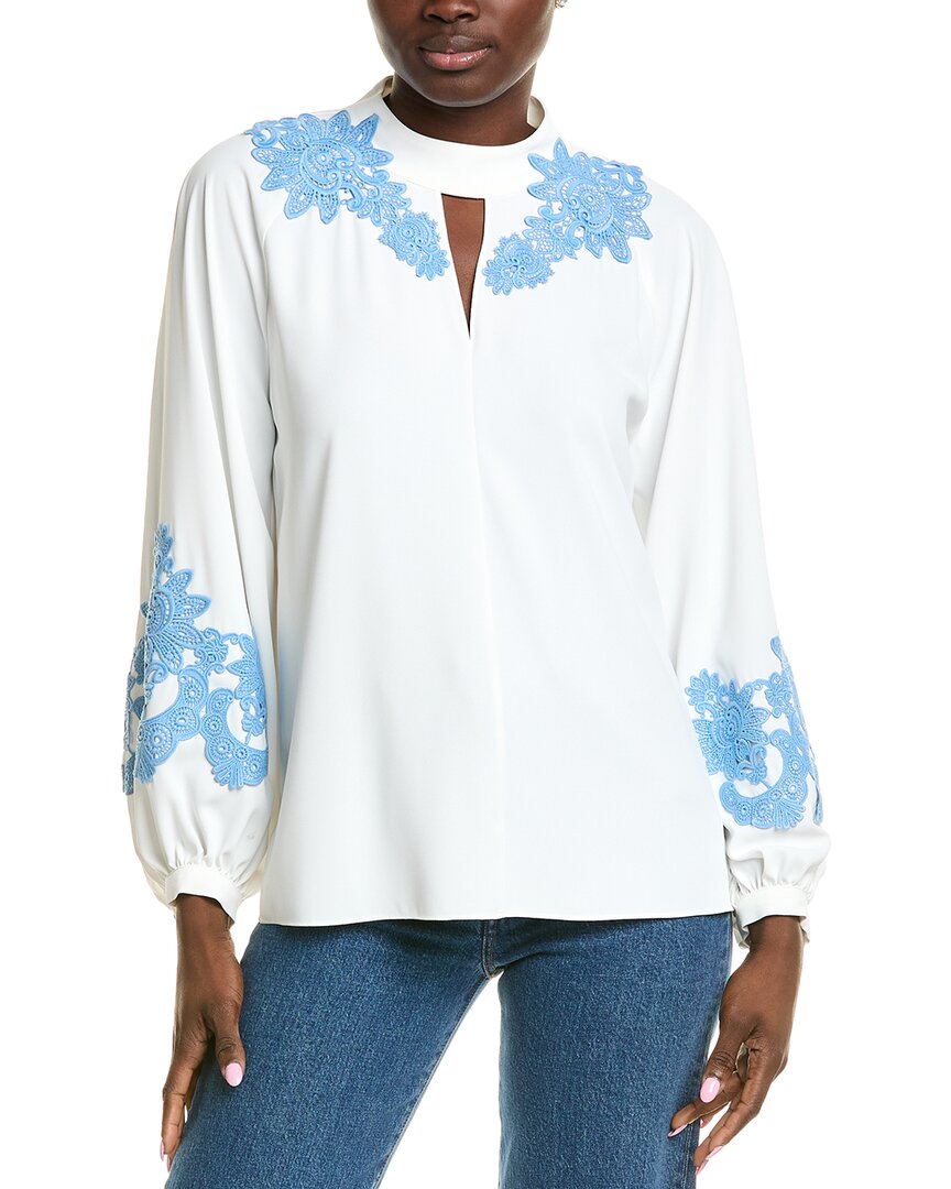 Топ Elie Tahari Olivia Lace, белый
Топ Elie Tahari Olivia Lace, белый