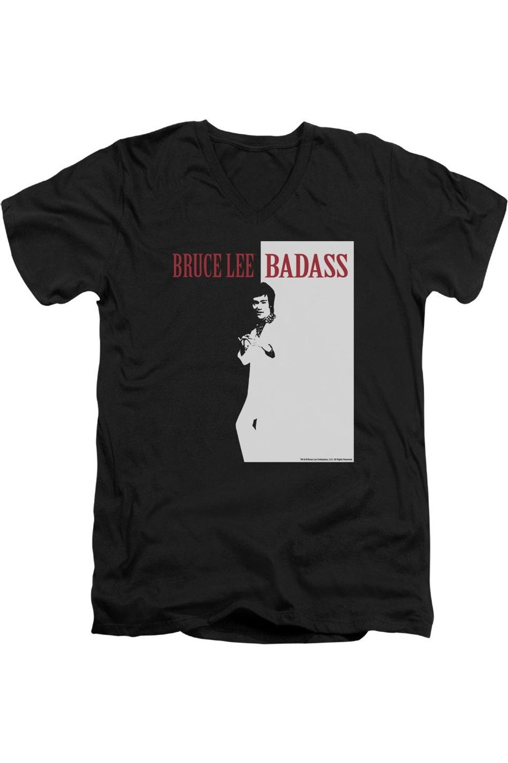 Футболка с коротким рукавом и V-образным вырезом для взрослых с изображением Брюса Ли Крутого Gildan, черный
Футболка с коротким рукавом и V-образным вырезом для взрослых с изображением Брюса Ли Крутого Gildan, черный