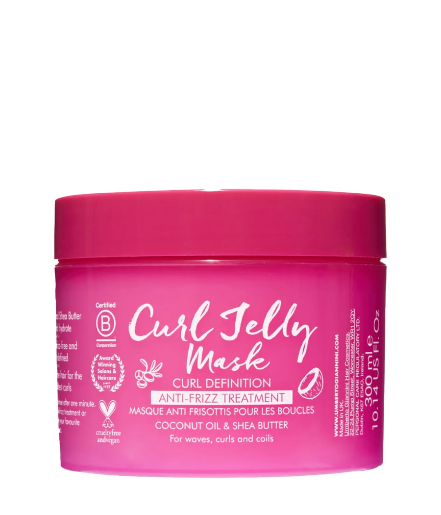 Маска для волос Umberto Giannini Curl Jelly Mask, 300 ml
Маска для волос Umberto Giannini Curl Jelly Mask, 300 ml