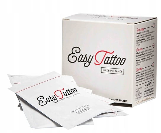 Крем для татуировок Easytattoo в пакетиках 20 х 4 мл Easy Tattoo
Крем для татуировок Easytattoo в пакетиках 20 х 4 мл Easy Tattoo