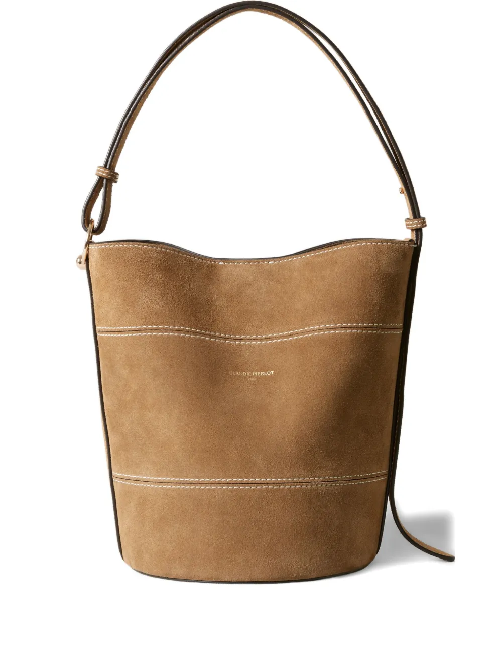 Сумка-ведро с декоративной строчкой Claudie Pierlot, нейтральный
Сумка-ведро с декоративной строчкой Claudie Pierlot, нейтральный