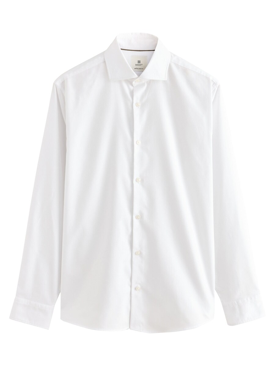 Рубашка обычного кроя на пуговицах Next, белый
Рубашка обычного кроя на пуговицах Next, белый