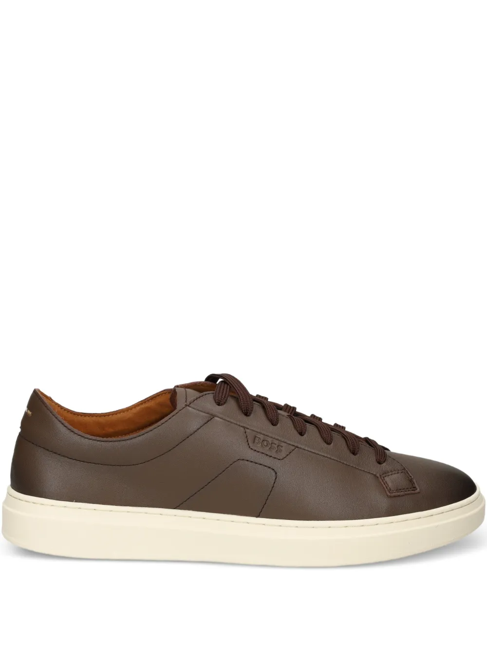 Кожаные кроссовки Boss, коричневый
Кожаные кроссовки Boss, коричневый