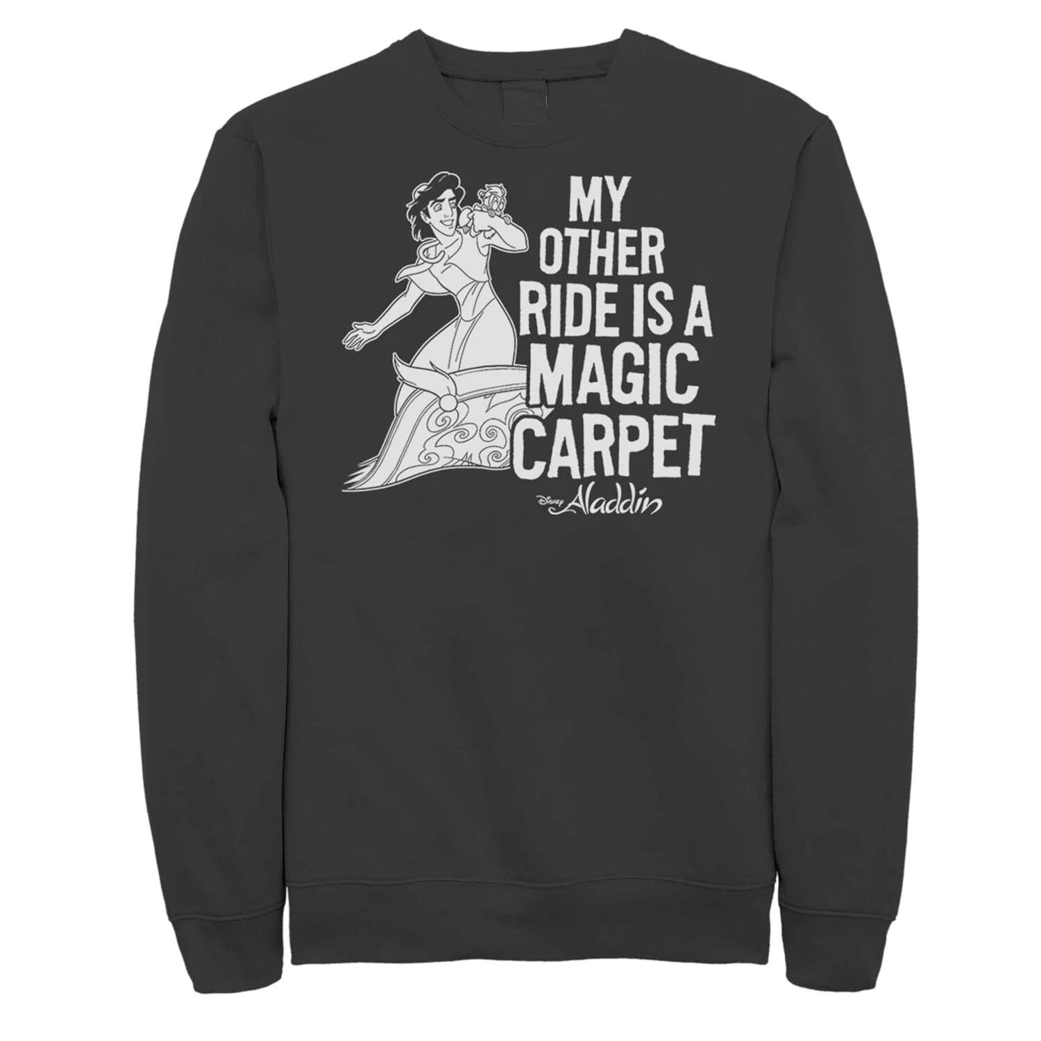 Толстовка с рисунком Аладдина для юниоров Disney's «My Other Ride is a Magic Carpet» Disney
Толстовка с рисунком Аладдина для юниоров Disney's «My Other Ride is a Magic Carpet» Disney