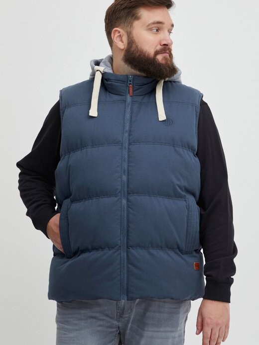 Короткий жилет bhjens bt Blend, синий
Короткий жилет bhjens bt Blend, синий