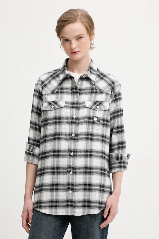 Хлопковая рубашка Tommy Jeans, черный
Хлопковая рубашка Tommy Jeans, черный