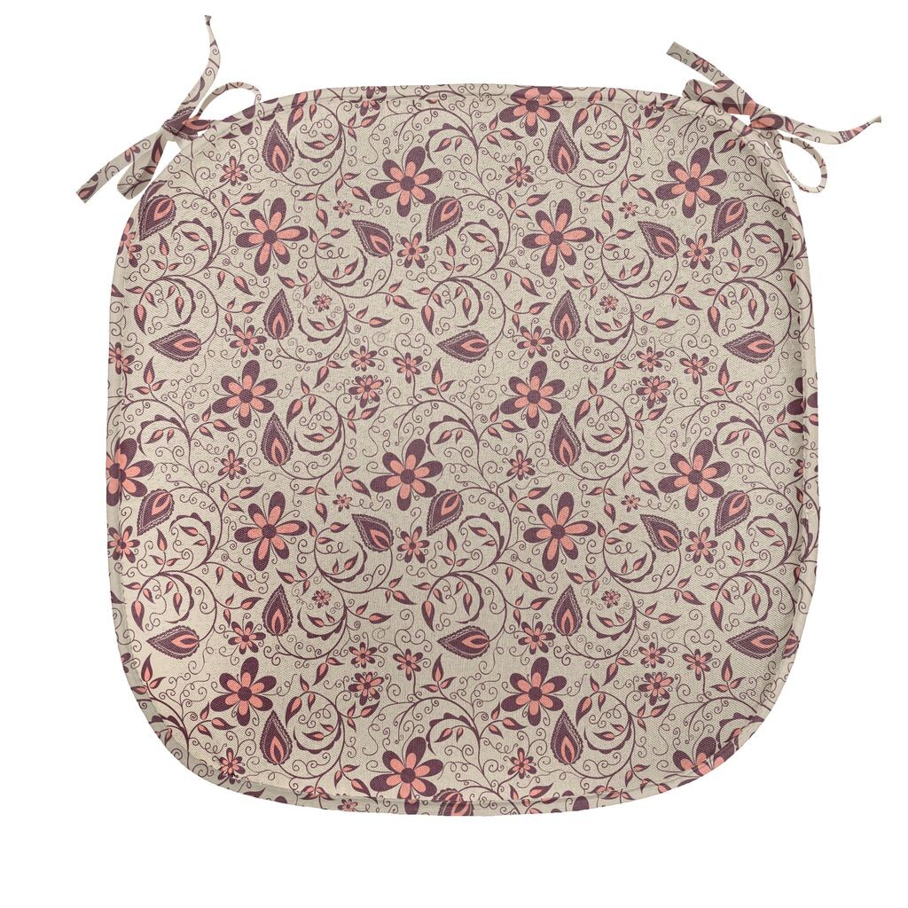 ABAKUHAUS Подушка для обеденного стула с цветочным принтом, Blooming Spring Retro, декоративная водонепроницаемая подушка с ремнями для кухонных сидений, 40 см x 40 см, Кораллово-бордовый, серебро
ABAKUHAUS Подушка для обеденного стула с цветочным принтом, Blooming Spring Retro, декоративная водонепроницаемая подушка с ремнями для кухонных сидений, 40 см x 40 см, Кораллово-бордовый, серебро