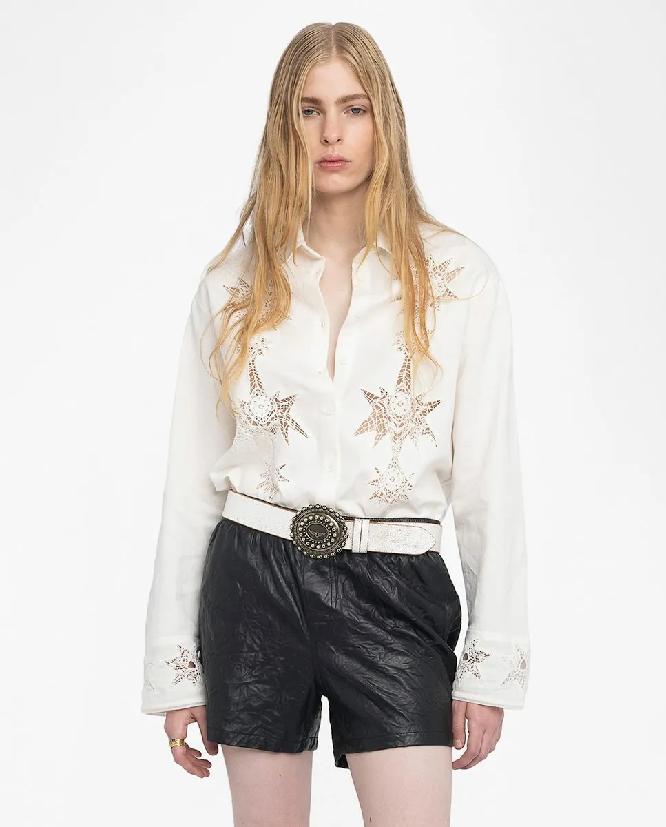 Женская хлопковая рубашка Morning с длинными рукавами Zadig & Voltaire, белый
Женская хлопковая рубашка Morning с длинными рукавами Zadig & Voltaire, белый