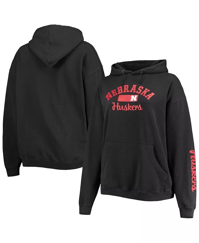 Женская черная толстовка с капюшоном Nebraska Huskers Rock n Roll Super Oversize Pressbox
Женская черная толстовка с капюшоном Nebraska Huskers Rock n Roll Super Oversize Pressbox