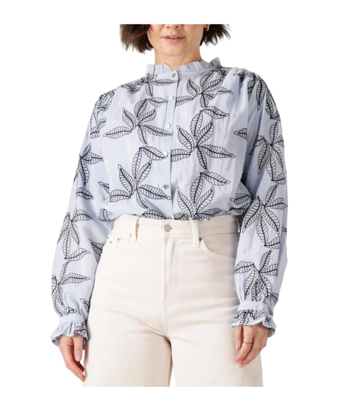 Блузка Дженна с вышивкой Nukus, синий
Блузка Дженна с вышивкой Nukus, синий