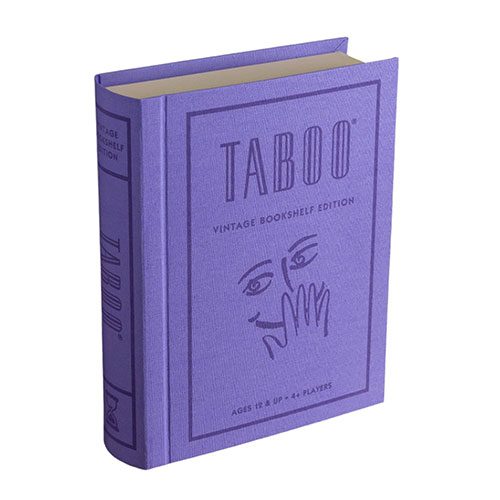 Настольная игра Taboo Vintage Bookshelf Edition
Настольная игра Taboo Vintage Bookshelf Edition