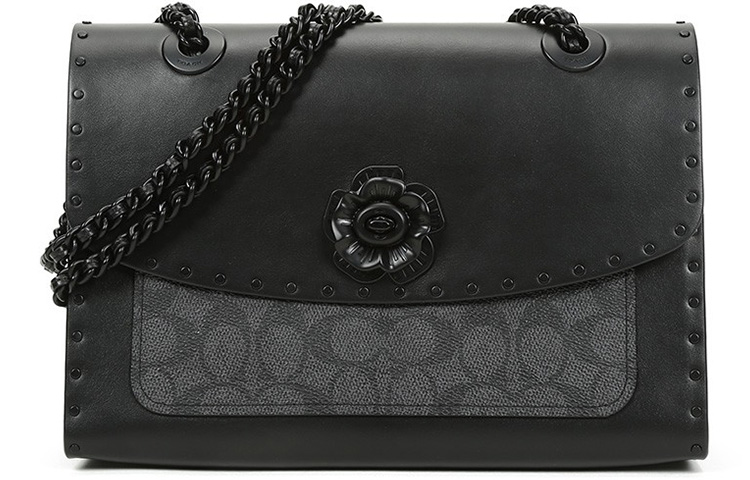 COACH Кожаная цепочка сумка кроссбоди клатч женский черный и монохромный угольно-серый
COACH Кожаная цепочка сумка кроссбоди клатч женский черный и монохромный угольно-серый