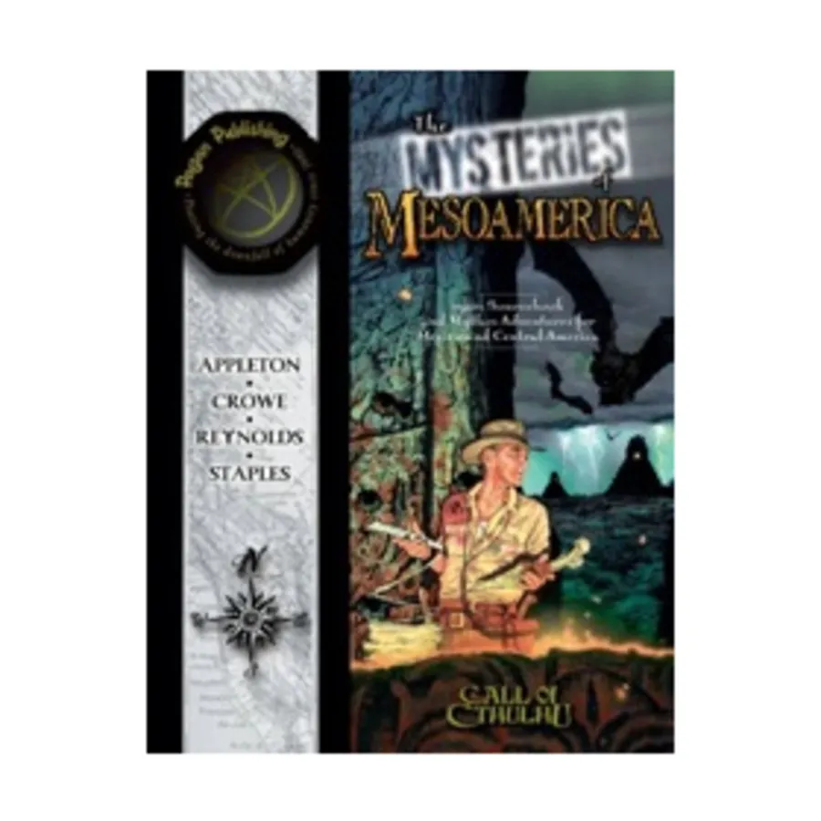 Mysteries of Mesoamerica, Call of Cthulhu (Pagan Publishing), мягкая обложка
Mysteries of Mesoamerica, Call of Cthulhu (Pagan Publishing), мягкая обложка