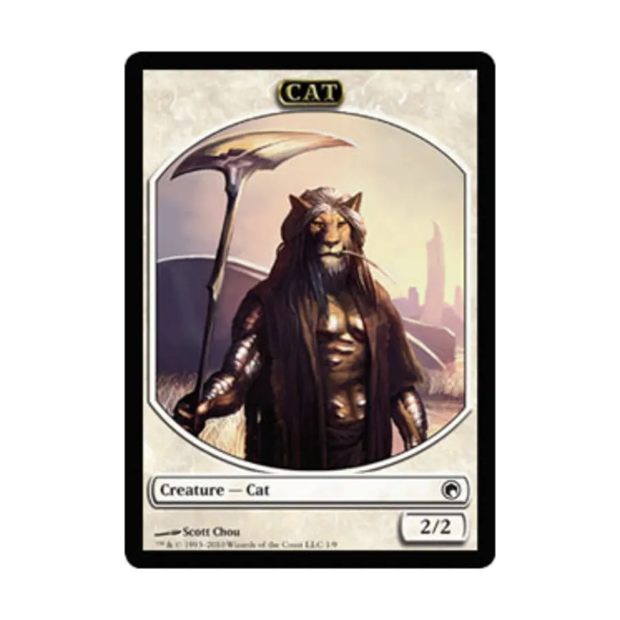 CCG Жетон кошки (С), MTG - Scars of Mirrodin
CCG Жетон кошки (С), MTG - Scars of Mirrodin